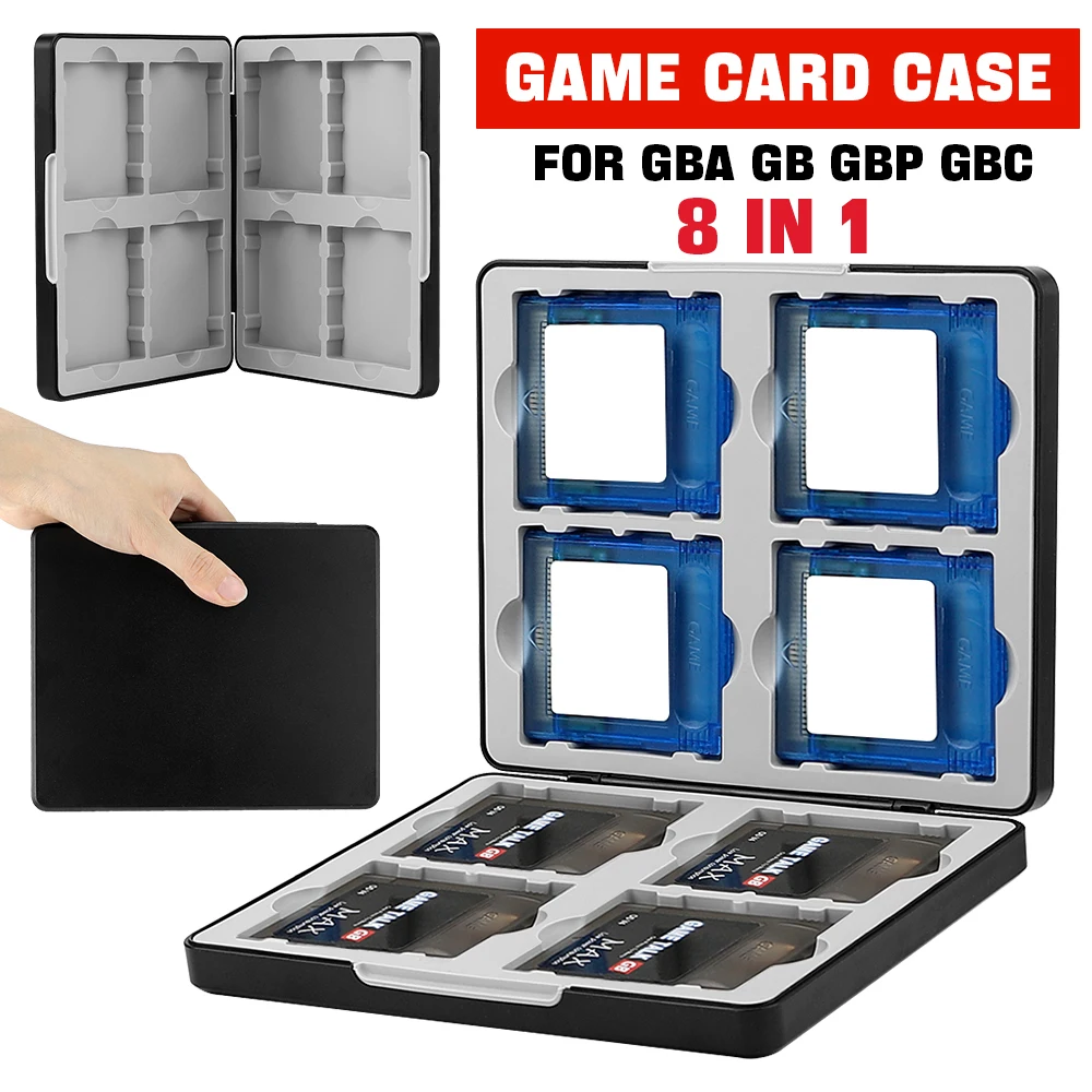 Game Boy Cartridge Holder - Portable 16 In 1 Game Card