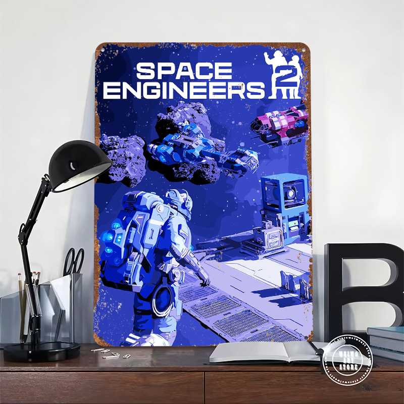 Space Engineers 2 Game Cover A - Retro Gaming Space ulasan dan harga
