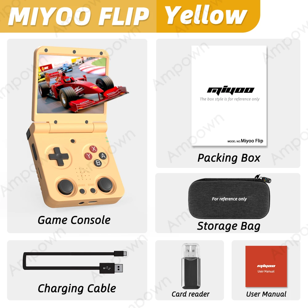 MIYOO FLIP V2 Pocket Player Co - Retro Gaming Hdmi ulasan dan harga