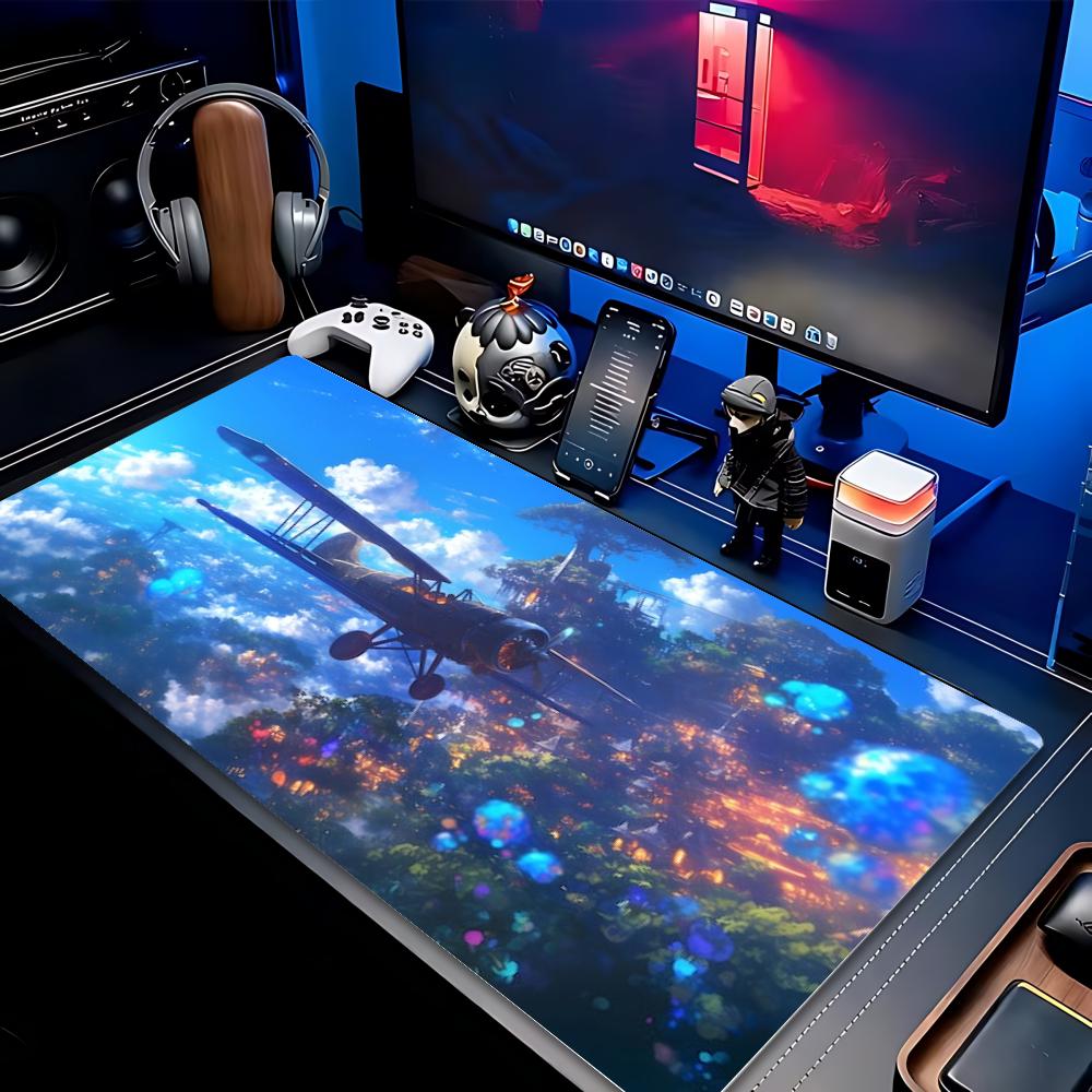Large XXL Gaming Mouse Pad Ret - Retro Gaming Keyboard And Mouse ulasan dan harga