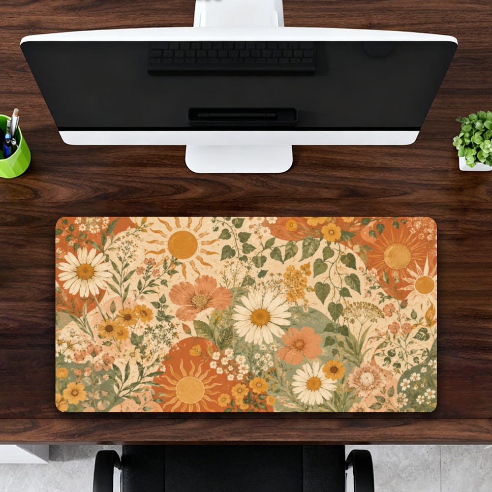 Retro Sunflower Pattern Full-S - Retro Gaming Xl ulasan dan harga