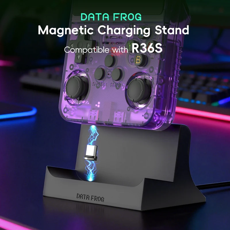 Data Frog R36S Charging Dock S - Retro Gaming Hub ulasan dan harga