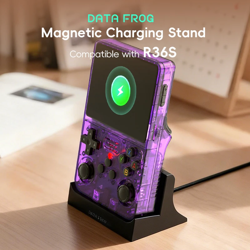 Data Frog R36S Charging Dock S - Retro Gaming Hub ulasan dan harga