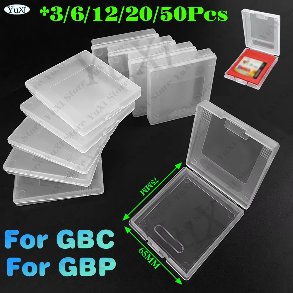 3-50pcs Plastic Game Cartridge - Game Boy Cartridge Holder ulasan dan harga
