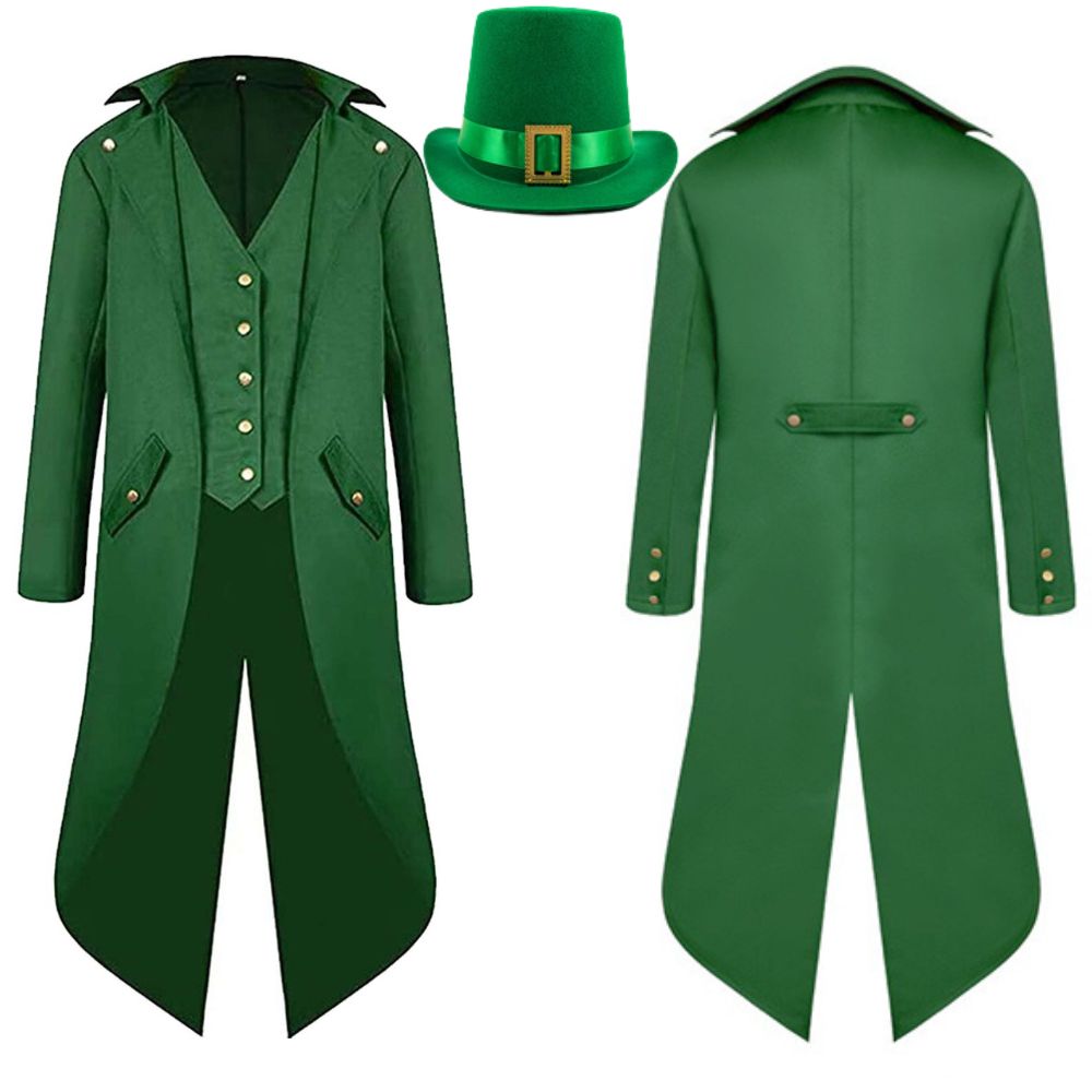 St Patrick's Day Costume for M - Retro Gaming Jacket ulasan dan harga