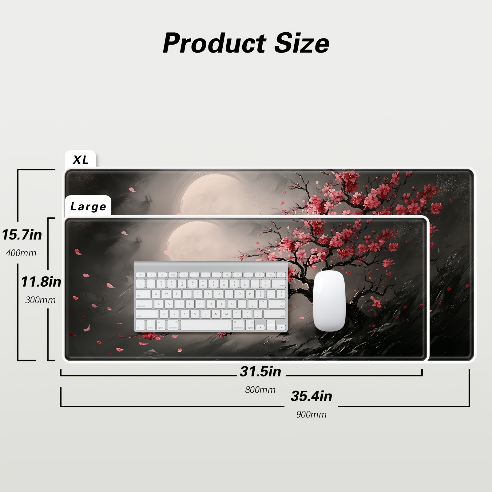 Retro plum blossom design Mous - Retro Gaming Xl ulasan dan harga