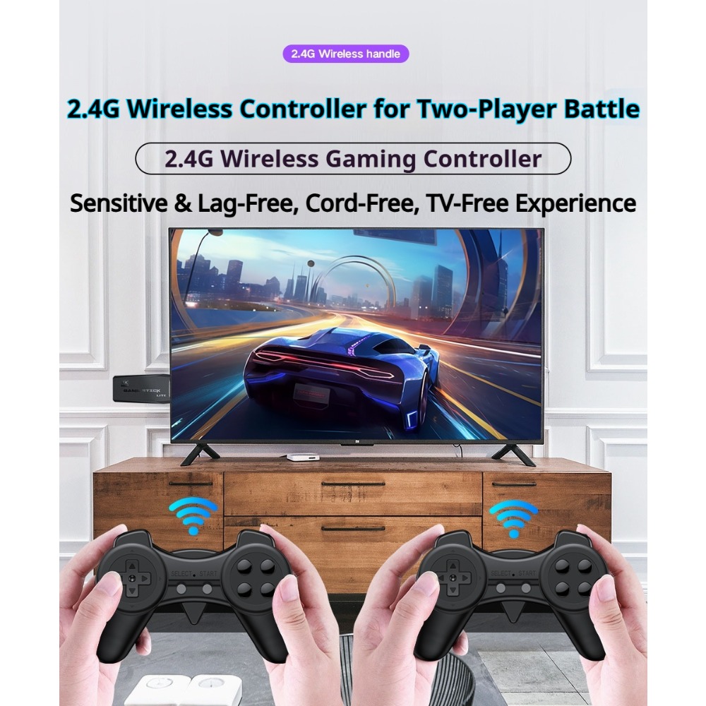 Portable 4K Retro Game Stick C - Retro Gaming Hdmi ulasan dan harga