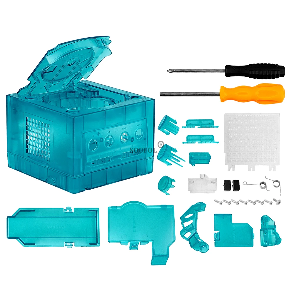 Ice Blue Replacement Case for  - Retro Gaming Nostalgia ulasan dan harga