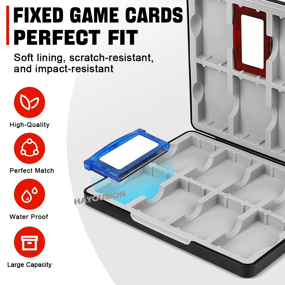 8-in-1 Magnetic Game Cartridge - Game Boy Cartridge Holder ulasan dan harga