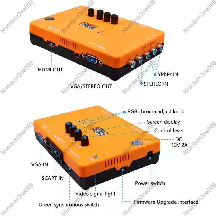 Low Resolution Game RGBS Compo - Retro Gaming Hdmi ulasan dan harga