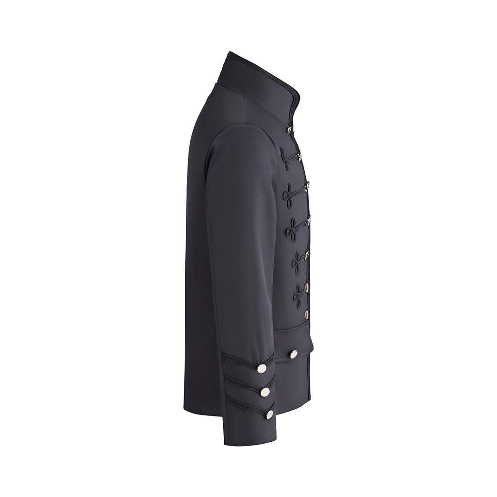 Men's Black Military Jacket Na - Retro Gaming Jacket ulasan dan harga