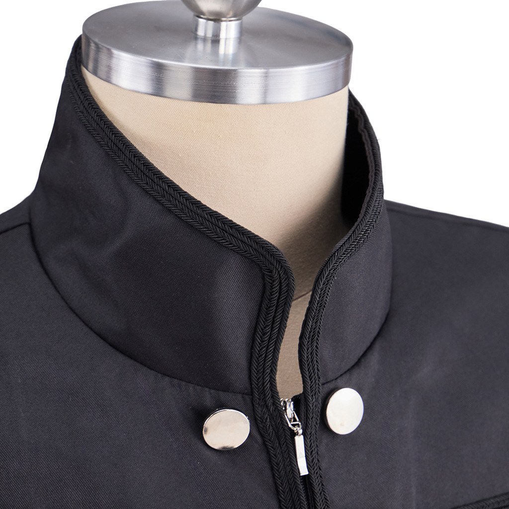 Men's Black Military Jacket Na - Retro Gaming Jacket ulasan dan harga