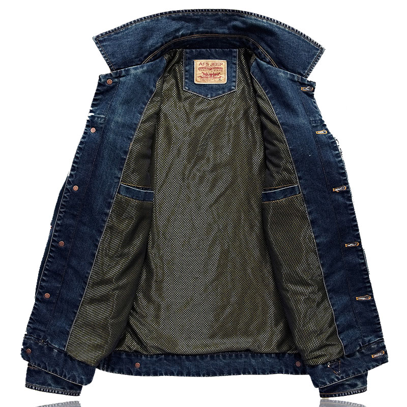 High Quality Men's Denim Jacke - Retro Gaming Jacket ulasan dan harga