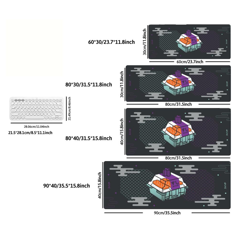 Large XL Deskmat Japanese Salm - Retro Gaming Xl ulasan dan harga