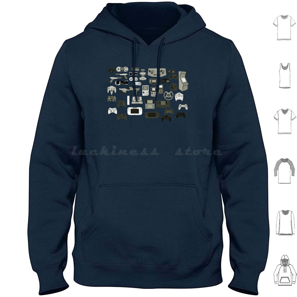 Self Control Hoodies Long Slee - Retro Gaming Guy ulasan dan harga