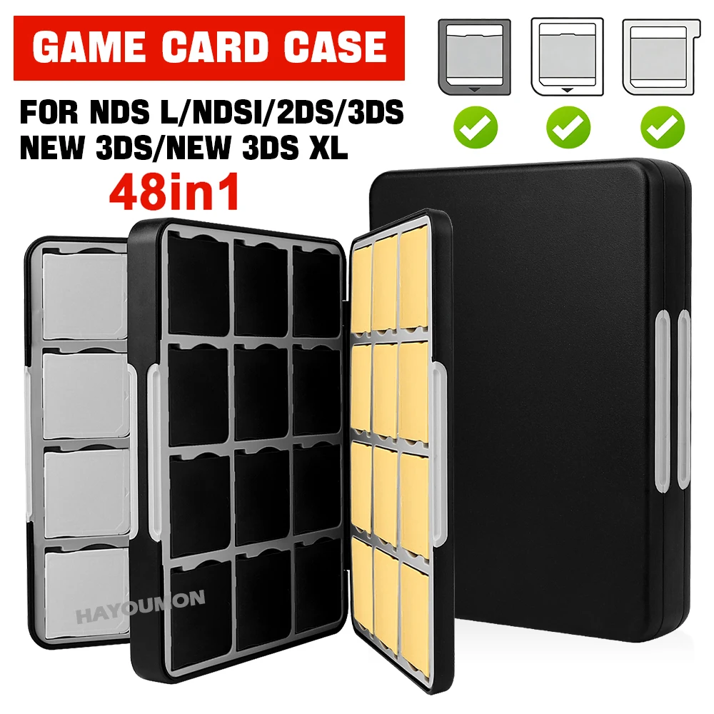 48 IN 1 Game Card Storage Case - Game Boy Cartridge Holder ulasan dan harga