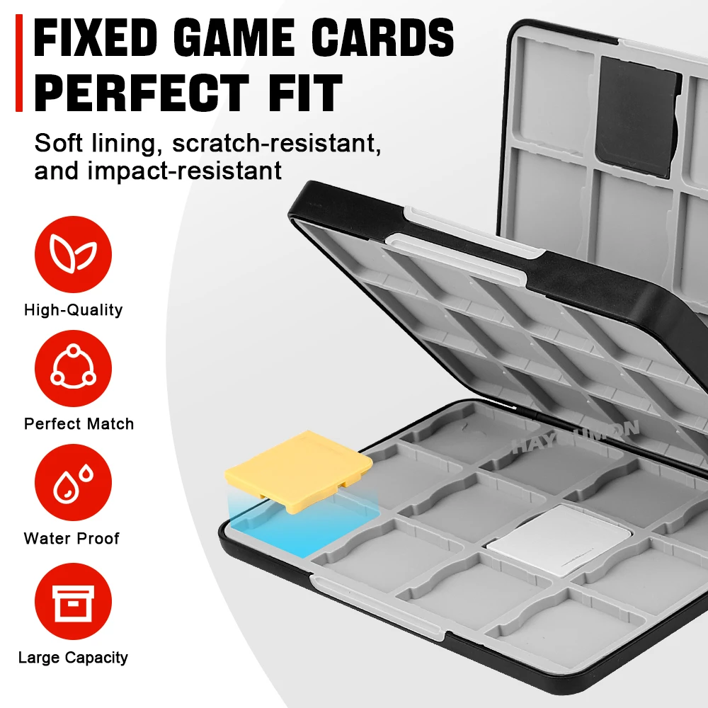 48 IN 1 Game Card Storage Case - Game Boy Cartridge Holder ulasan dan harga