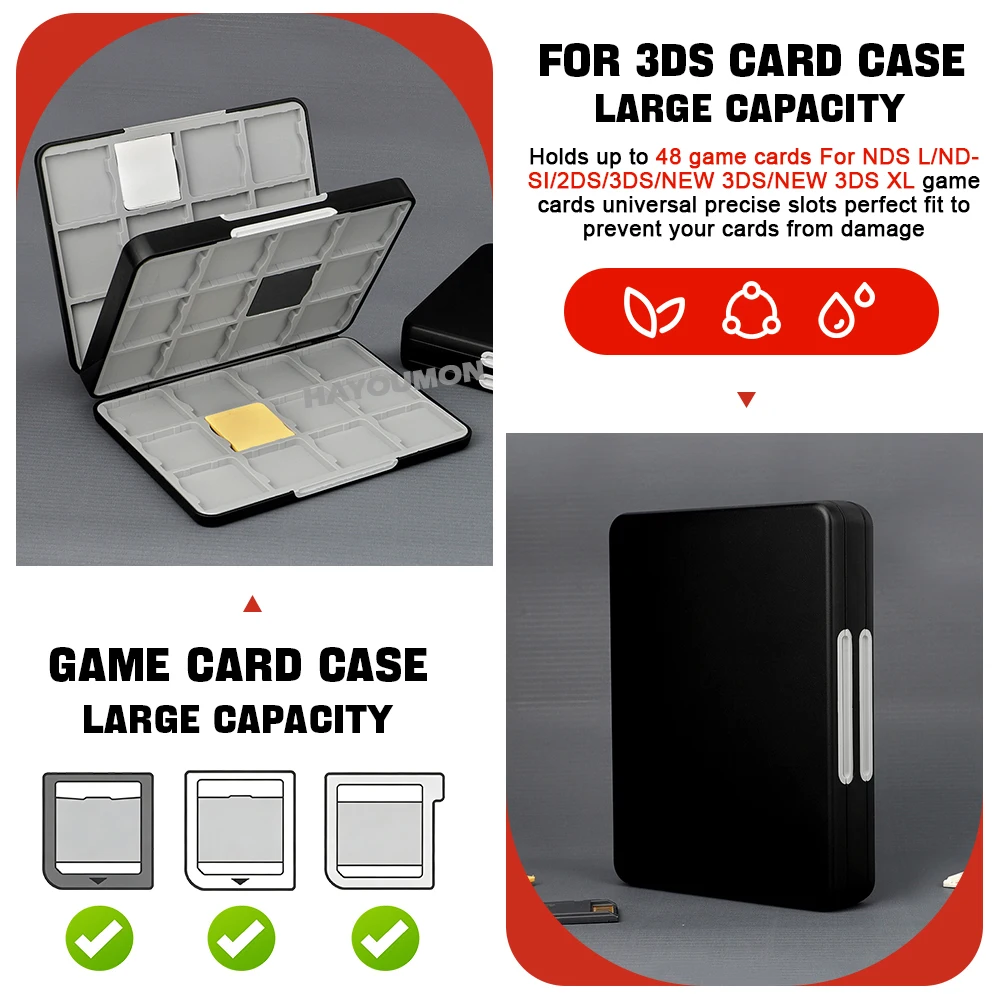 48 IN 1 Game Card Storage Case - Game Boy Cartridge Holder ulasan dan harga
