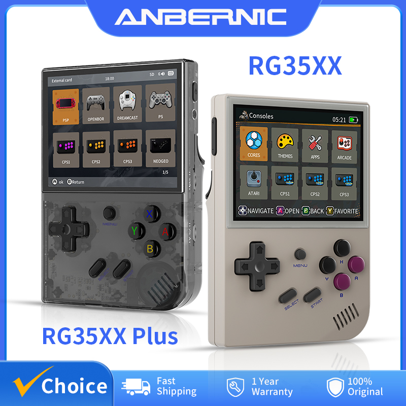 ANBERNIC RG35XX Plus/RG35XX Re - Retro Gaming Hub ulasan dan harga