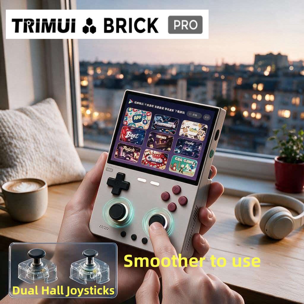 NEW TRIMUI BRICK PRO Handheld  - Retro Gaming Arcade Console ulasan dan harga