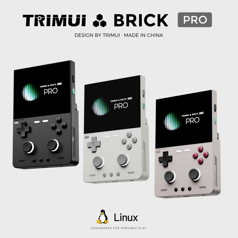 NEW TRIMUI BRICK PRO Handheld  - Retro Gaming Arcade Console ulasan dan harga