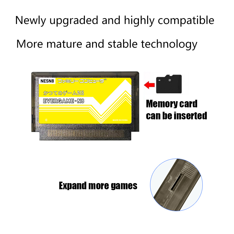 REMANK EVERGAME N8 NES Cartrid - Retro Gaming Nostalgia ulasan dan harga