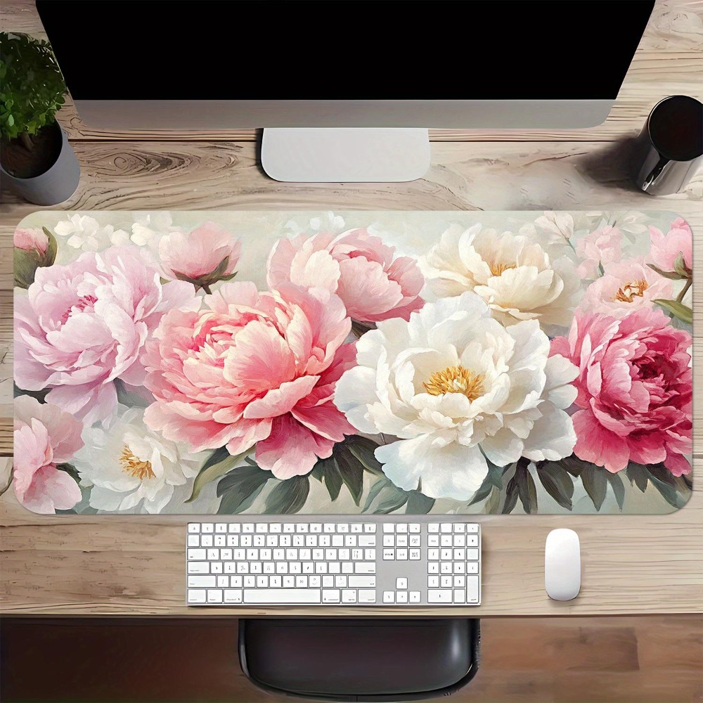 Retro pink peony-shaped mouse  - Retro Gaming Xl ulasan dan harga