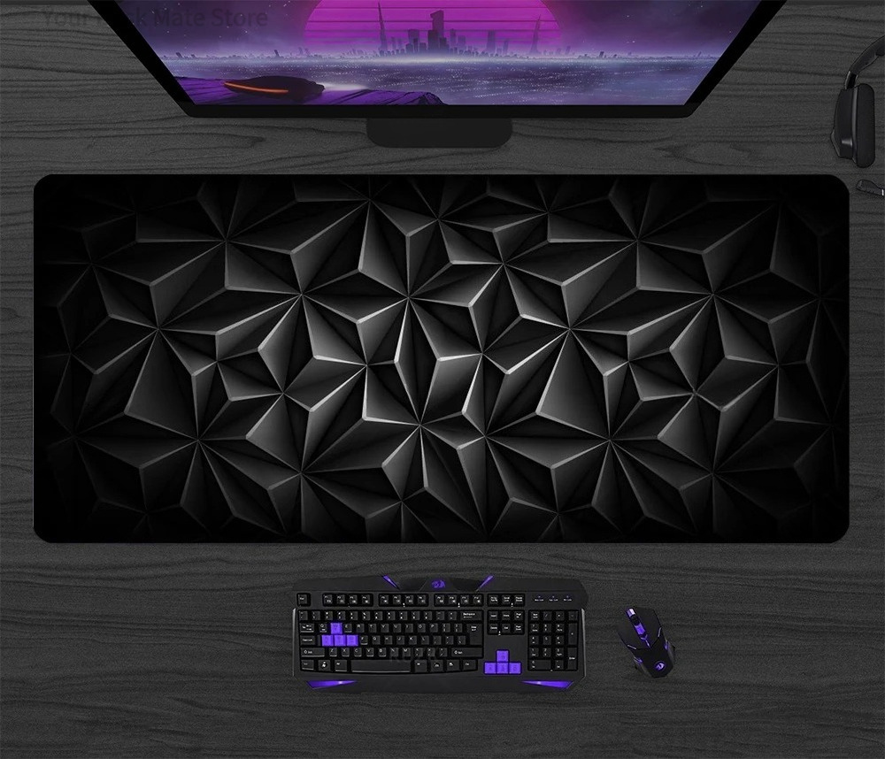 XL Large Gaming Mouse Pad, Geo - Retro Gaming Xl ulasan dan harga