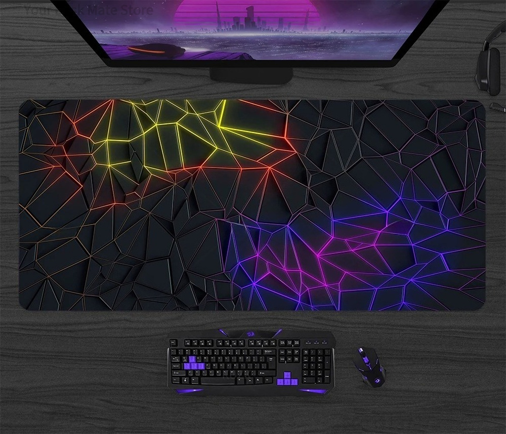 XL Large Gaming Mouse Pad, Geo - Retro Gaming Xl ulasan dan harga