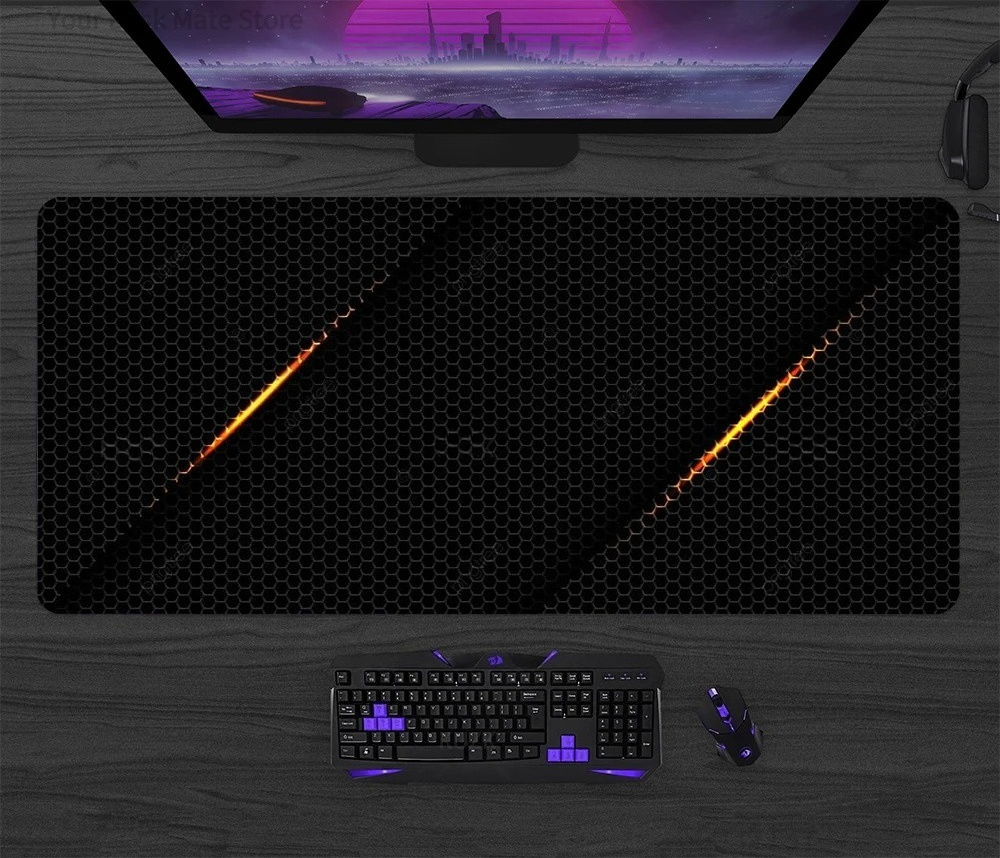 XL Large Gaming Mouse Pad, Geo - Retro Gaming Xl ulasan dan harga