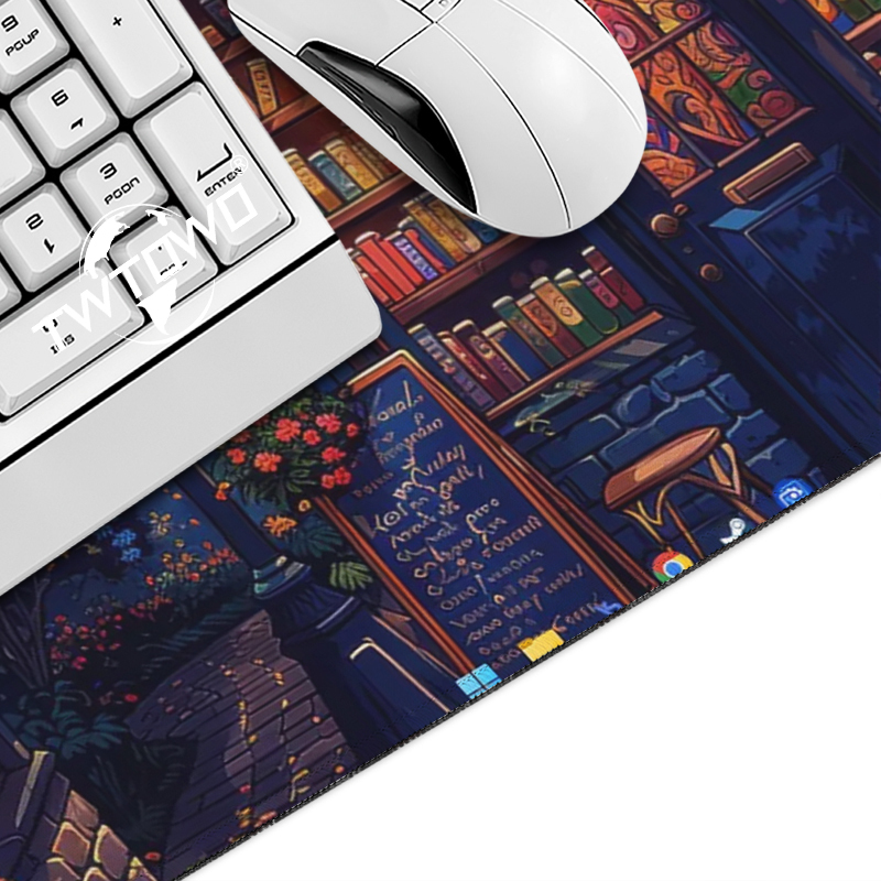 Retro Bookstore Mouse Pad Game - Retro Gaming Xl ulasan dan harga